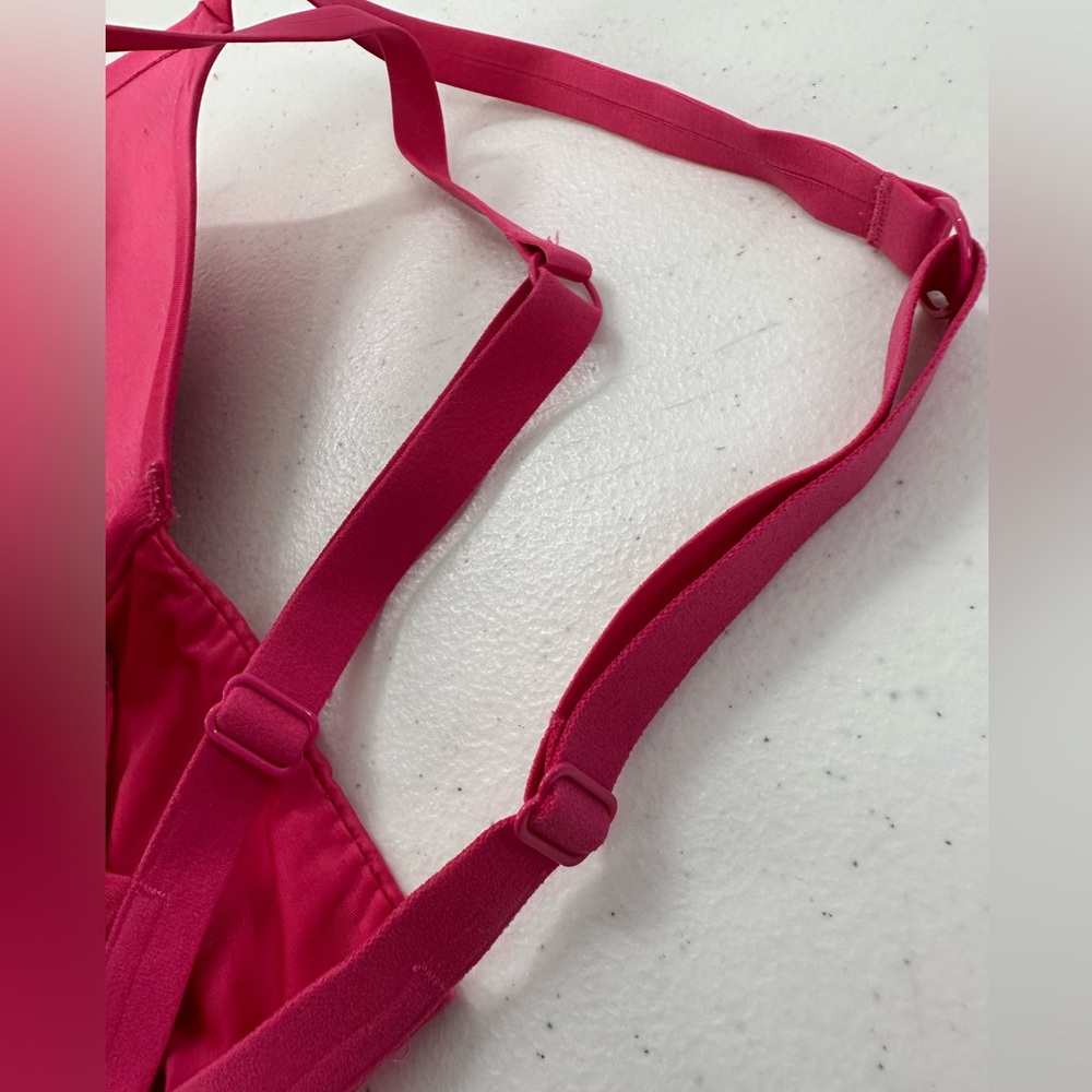 Victoria’s Secret Demi Uplift Hot Pink Underwire Bra VS 34DD - Picture 7 of 8